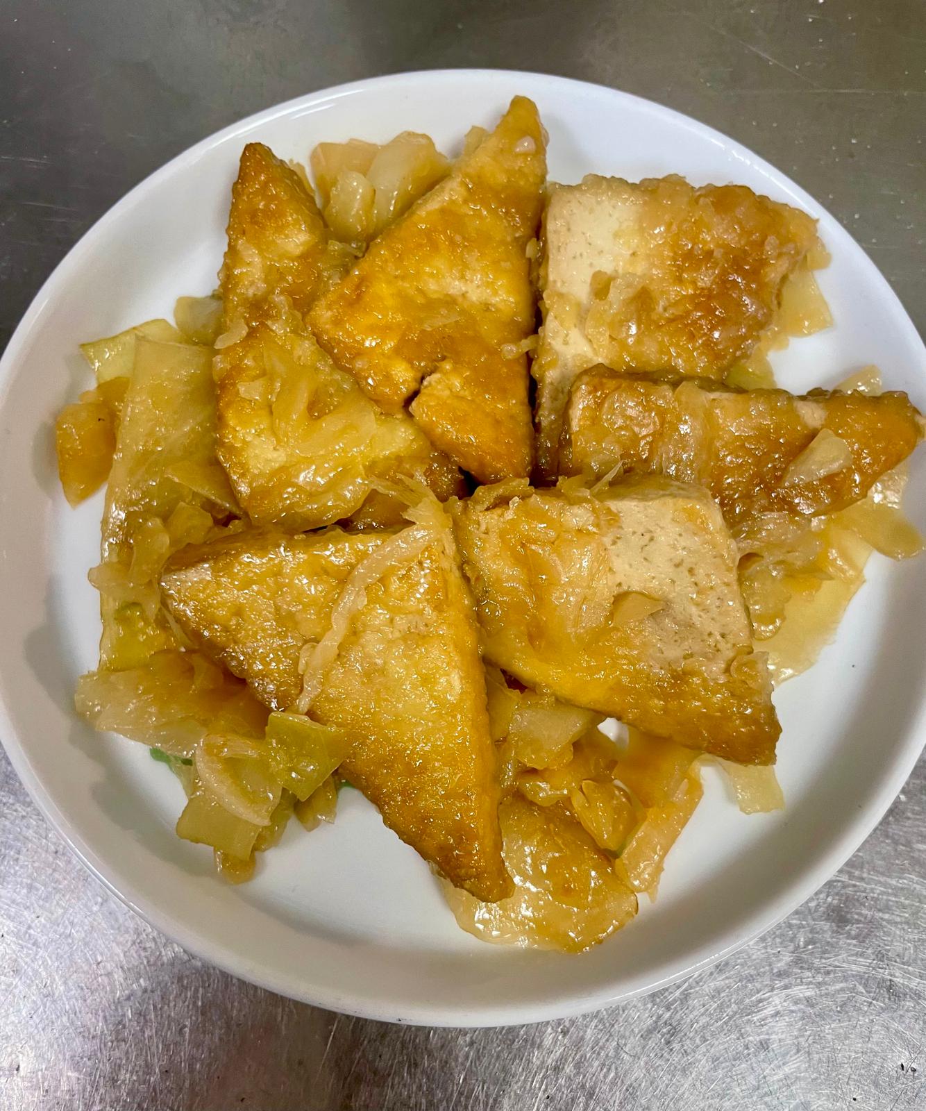 tofu glassato cavolo spinno 2025