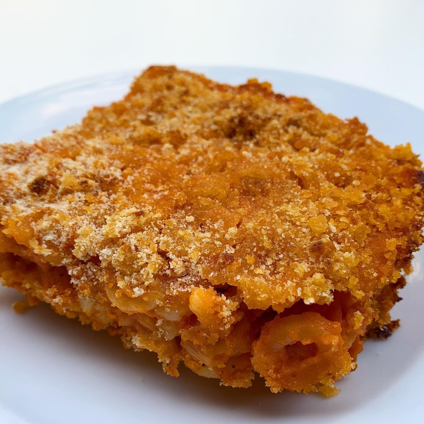 Anelletti al forno con ragù i lenticchie